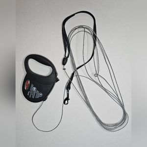 [FLEXI] Retractable pet leash - 16ft long, 26 lb max small pets LIKE NEW